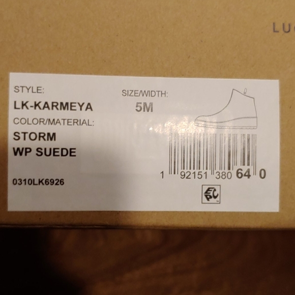 HOST PICK Lucky Brand LK-Karmeya Ankle Boots Size 5 - Picture 7 of 8